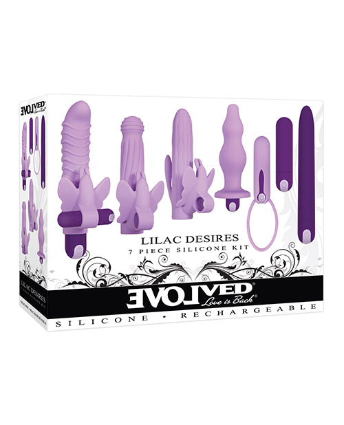 Evolved Lilac Desires Vibrator - Purple - Casual Toys