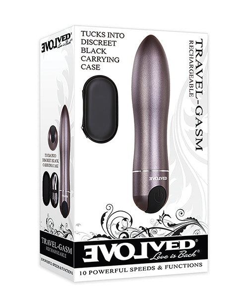 Evolved Travel Gasm Bullet - Grey - Casual Toys