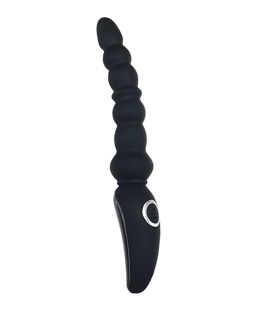 Evolved Magic Stick Beaded Vibrator - Black - Casual Toys