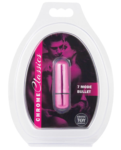 Erotic Toy Company Chrome Classics Bullet - 7 Speed - Casual Toys