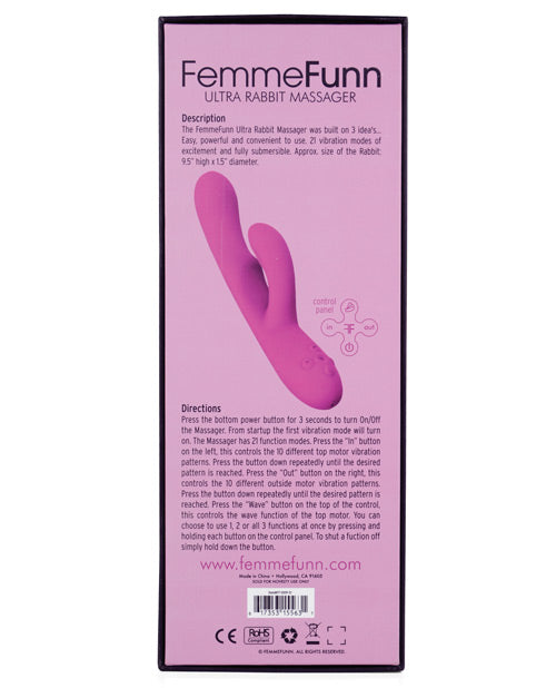 Femme Funn Ultra Rabbit - Pink - Casual Toys