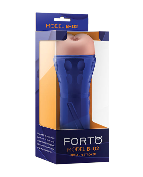 Forto Model B-02 Hard-Side Ass Masturbator - Light