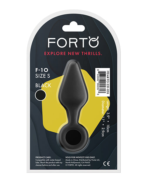 Forto F-10 Silicone Plug W/pull Ring - Casual Toys