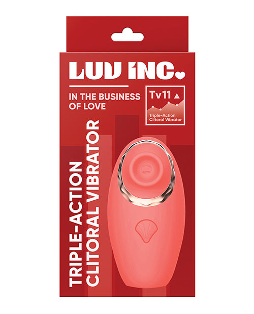 Luv Inc. Triple - Action Clitoral Vibrator
