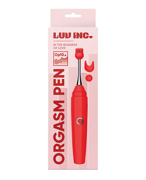 Luv Inc. Orgasm Pen W/three Attachments