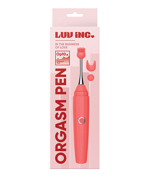 Luv Inc. Orgasm Pen W/three Attachments