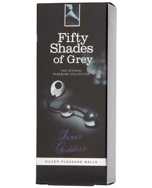 Fifty Shades Of Grey Inner Goddess Silver Metal Pleasure Balls - Casual Toys
