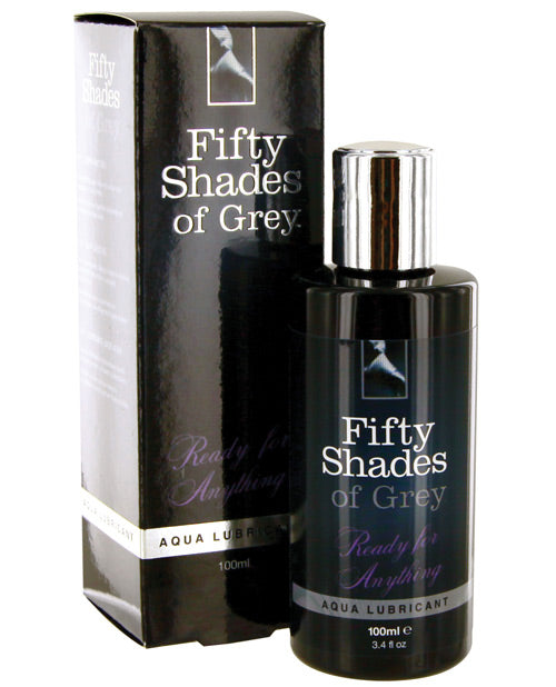 Fifty Shades Of Grey Ready For Anything Aqua Lubricant - 3.4 Oz - Casual Toys