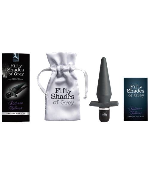 Fifty Shades Of Grey Delicious Fullness Vibrating Butt Plug - Casual Toys