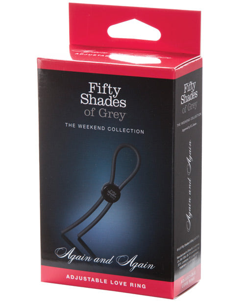 Fifty Shades Of Grey Again & Again Adjustable Love Ring - Casual Toys