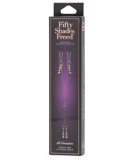 Fifty Shades Freed All Sensation Nipple & Clitoral Chain - Casual Toys