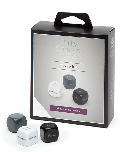 Fifty Shades Of Grey Play Nice Kinky Dice For Couples - Casual Toys