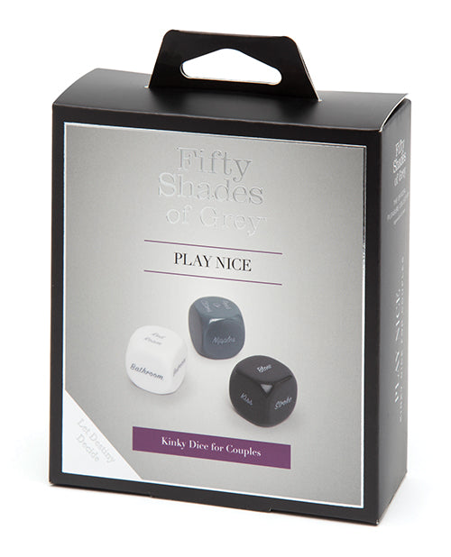 Fifty Shades Of Grey Play Nice Kinky Dice For Couples - Casual Toys