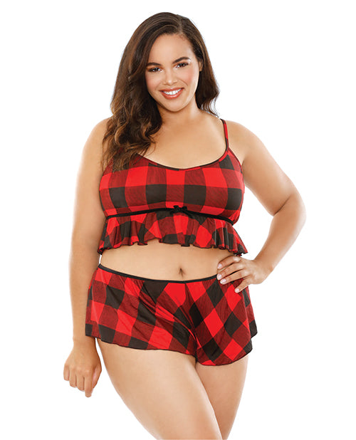 Curve Noelle Crop Cami and Shortie Set - Casual Toys