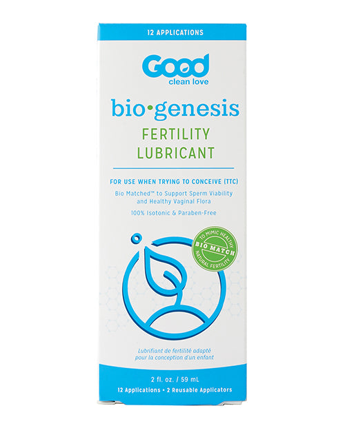 Good Clean Love Biogenesis Fertility Lubricant - 2 Oz - Casual Toys
