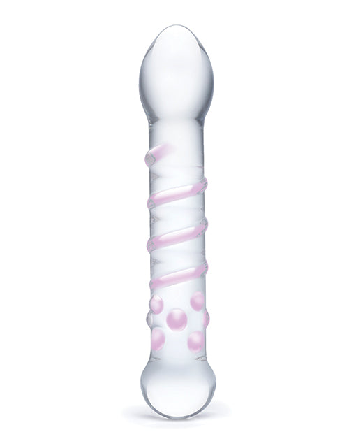 Glas Spiral Staircase Full Tip Glass Dildo - Casual Toys