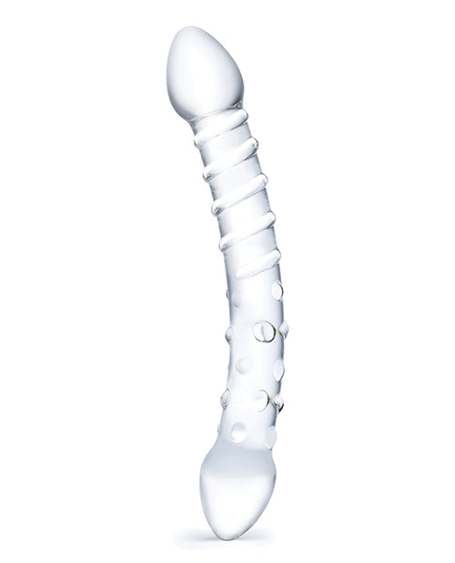 Glas Double Trouble Glass Dildo - Casual Toys