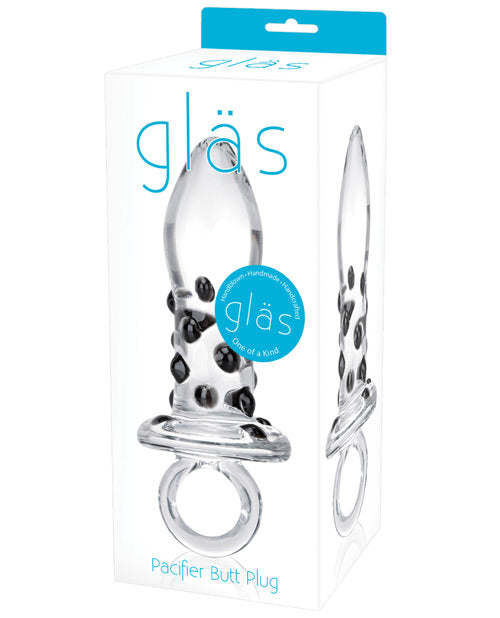 Glas Pacifier Glass Butt Plug - Casual Toys
