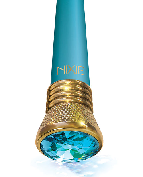 Nixie Mystic Wave Satin Classic Vibe - 10 Function Aquamarine - Casual Toys