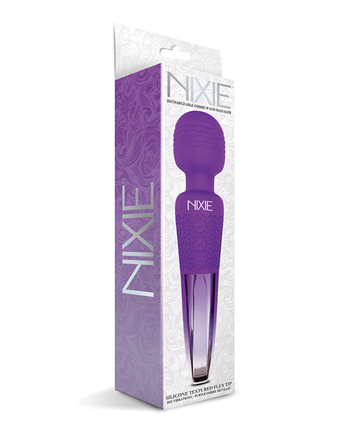 Nixie Rechargeable Wand Massager - Casual Toys