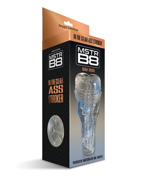 Mstr B8 In The Clear Anal Stroker - Clear - Casual Toys