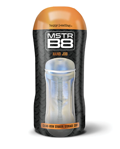 Mstr B8 Clear View Stroker - Clear - Casual Toys