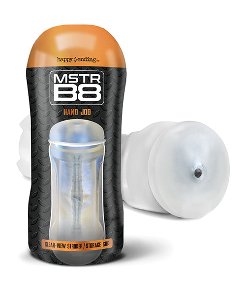 Mstr B8 Clear View Stroker - Clear - Casual Toys