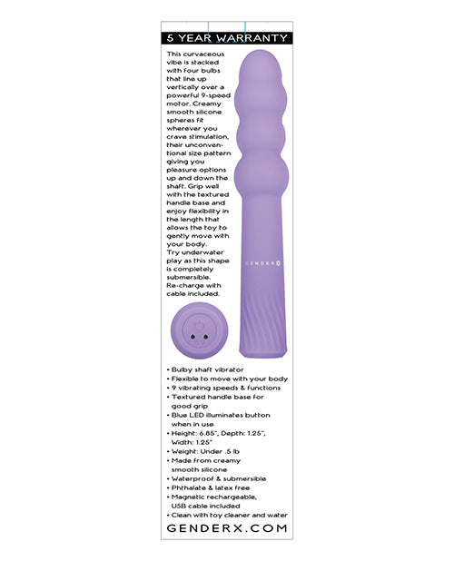 Gender X Bumpy Ride - Purple - Casual Toys