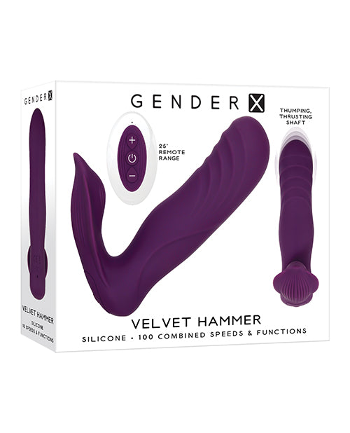 Gender X Velvet Hammer - Purple - Casual Toys