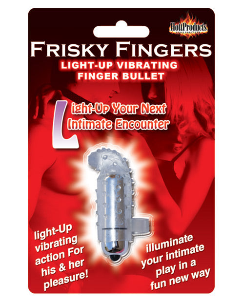 Frisky Finger Light Up Vibrating Finger Bullet - Casual Toys