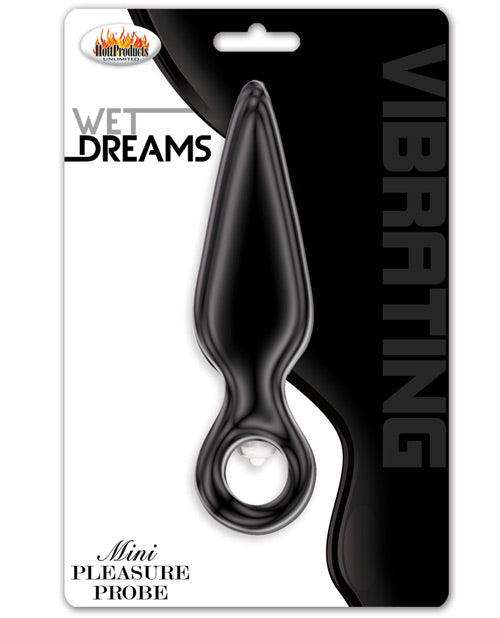 Wet Dreams Vibrating Mini Pleasure Probe - Black - Casual Toys