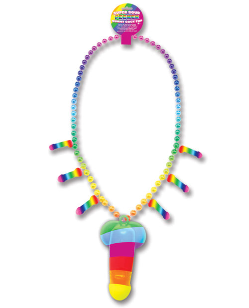 Rainbow Pecker Whistle Necklace - Casual Toys