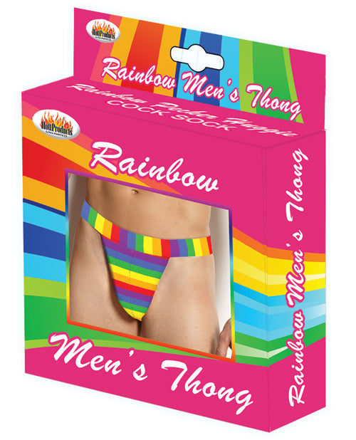 Rainbow Men's Thong - Casual Toys