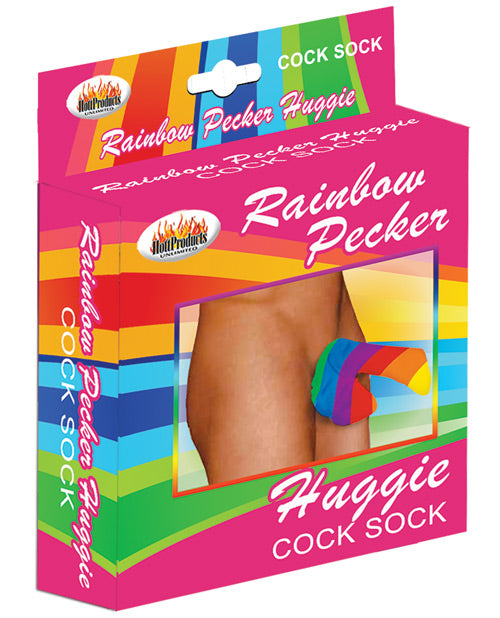 Rainbow Pecker Huggie Sock - Casual Toys