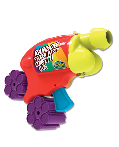 Rainbow Pecker Party Confetti Gun - Casual Toys