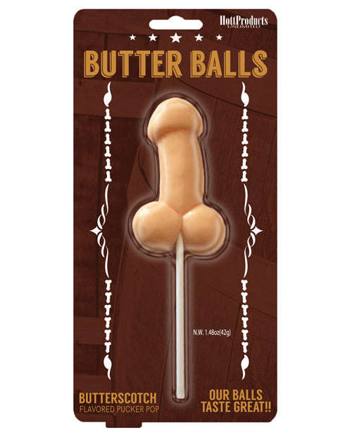 Butter Balls Pecker Pop - Butterscotch - Casual Toys