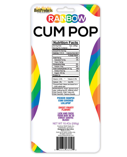 Rainbow Cock Cum Pops - Casual Toys