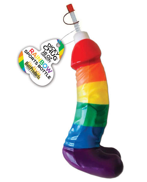 Rainbow Dicky Chug Sports Bottle - Casual Toys