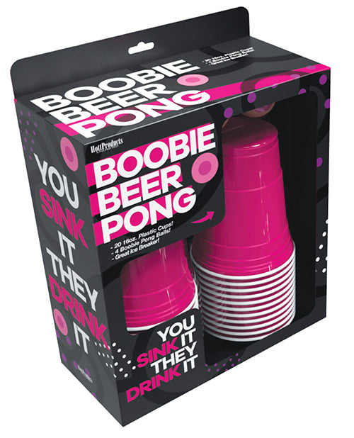 Boobie Beer Pong W-cups & Boobie Balls - Casual Toys