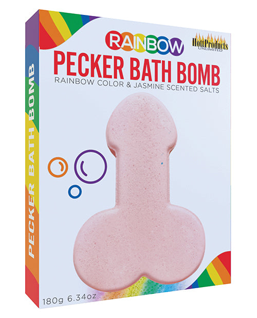 Rainbow Pecker Bath Bomb - Casual Toys