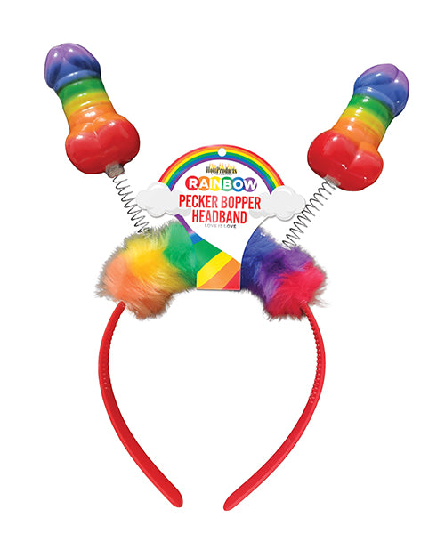 Rainbow Pecker Bopper Headband - Casual Toys