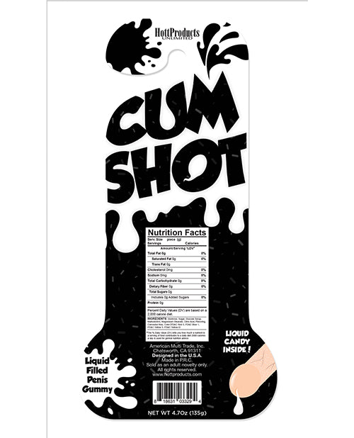 Cum Shots Liquid Filled Gummy Pecker - Casual Toys