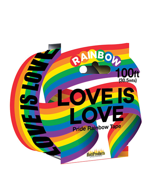 Love Is Love Rainbow Style Caution Party Tape - Casual Toys