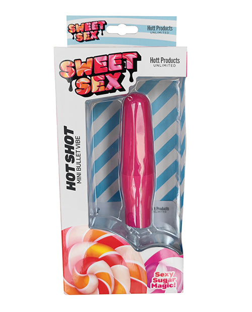Sweet Sex Hot Shot Mini Bullet Vibe - Magenta - Casual Toys