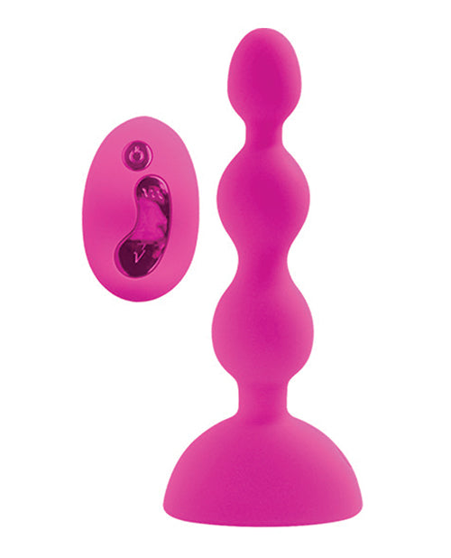 Sweet Sex Nookie Nectar Beads Vibe W-remote - Magenta - Casual Toys