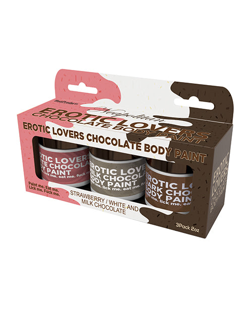 Erotic Chocolate Body Paints - Asst. Flavors