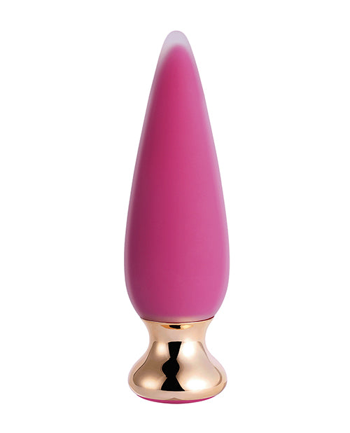 Doro Plus Vibrating Anal Plug with Remote Control - Pink