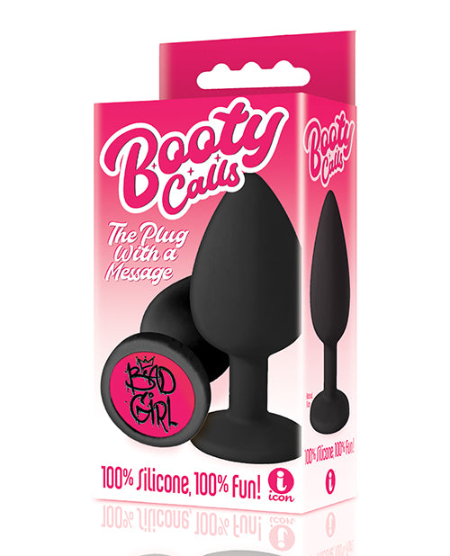 The 9's Booty Calls Bad Girl Plug - Black - Casual Toys
