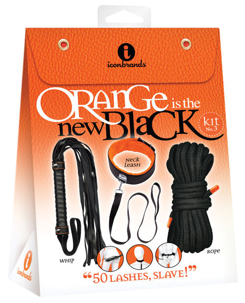 The 9's Orange Is The New Black Kit #3 - 50 Lashes Slave - Casual Toys