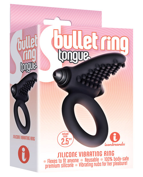 The 9's S Bullet Ring - Tongue - Casual Toys